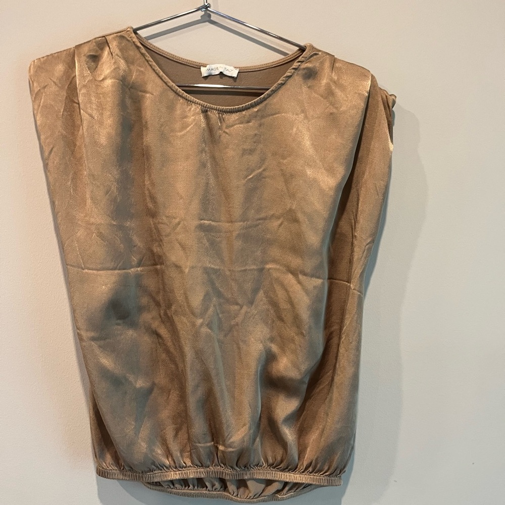 Chic Tan Women's Blouse